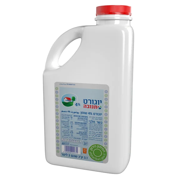 יוגורט 4%, 3 ליטר