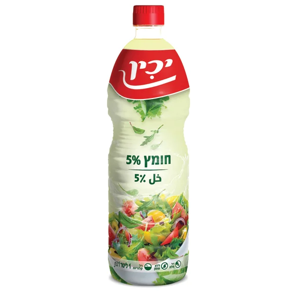 חומץ 5% 1 ליטר