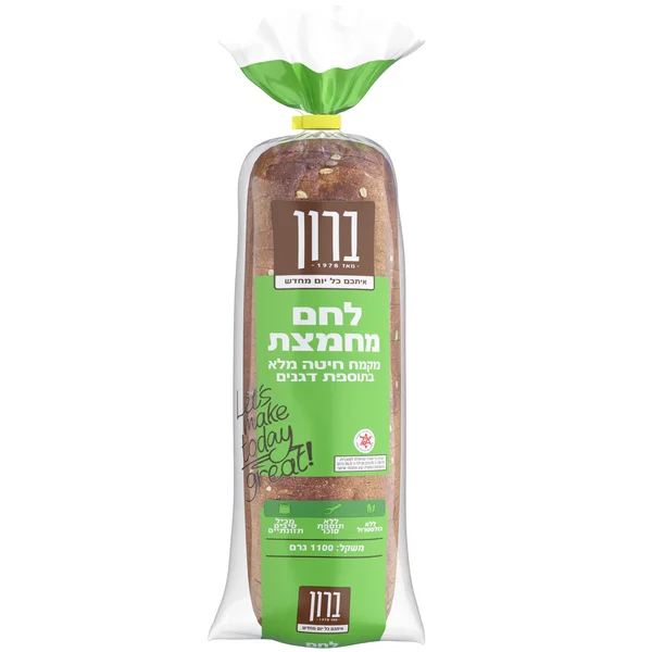לחם קל מקמח מלא 7 דגנים