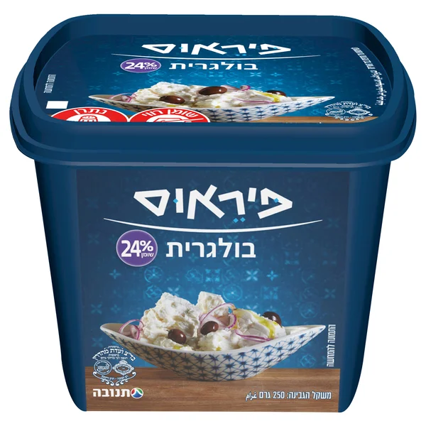 גבינה בולגרית 24% פיראוס 250 גרם