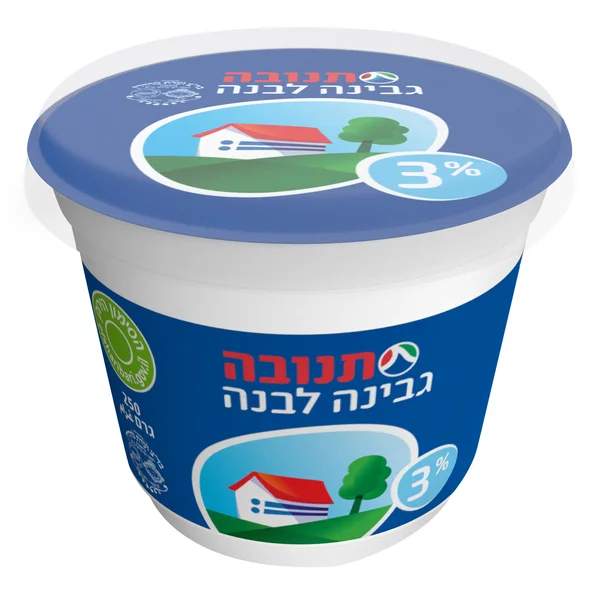 גבינה לבנה 3% מהדרין 250 גרם