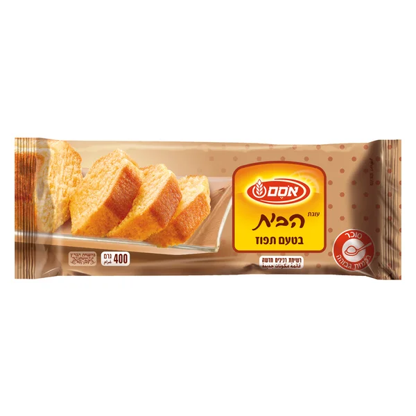 עוגת הבית בטעם תפוז 400 גרם