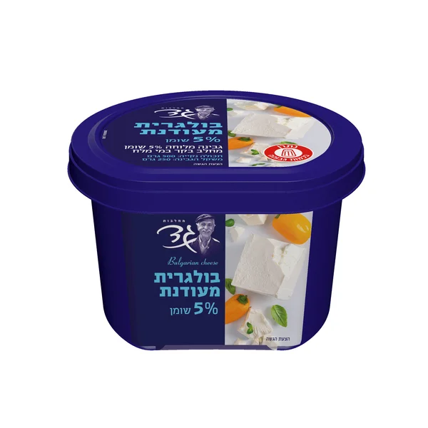 גבינה בולגרית מעודנת 5% 250 גרם