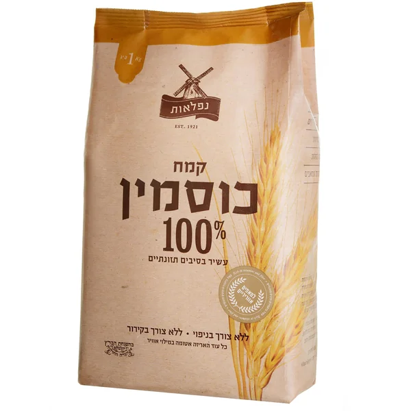 קמח כוסמין מלא 100% מנופה 1 ק"ג
