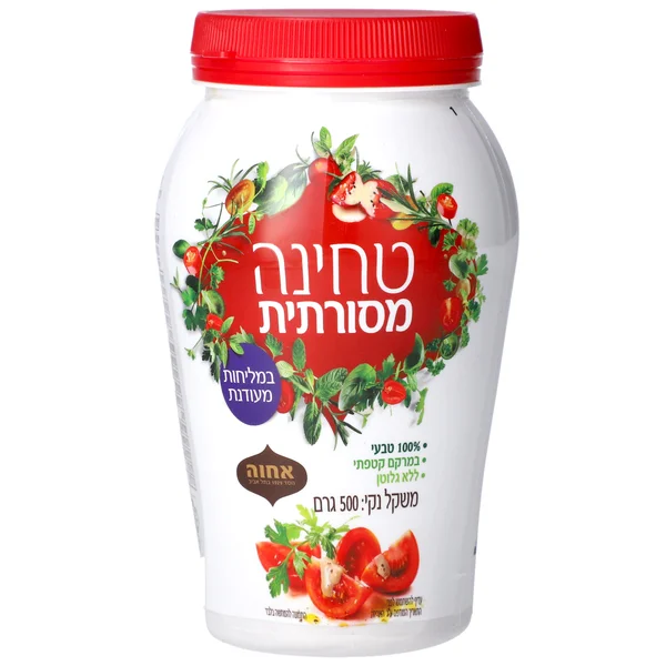 טחינה גולמית מסורתית 500 גרם