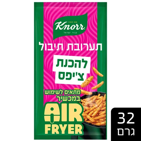 תערובת תיבול לצ'יפס קנור 32 גרם