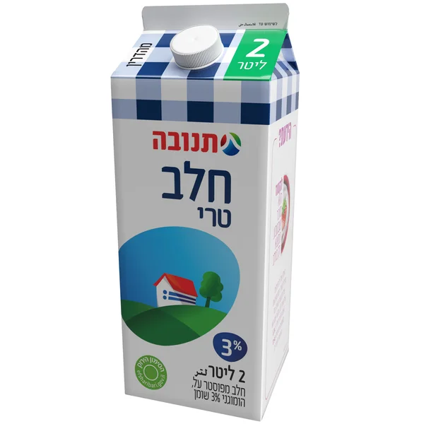 חלב 3% מהדרין תנובה 2 ליטר
