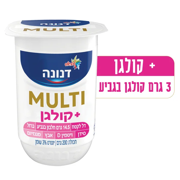 דנונה מולטי עם קולגן 200 גרם