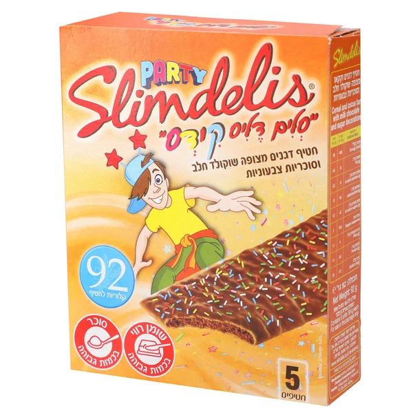 סלים דליס לילדים עם שוקולד חלב 6*18.4 גרם